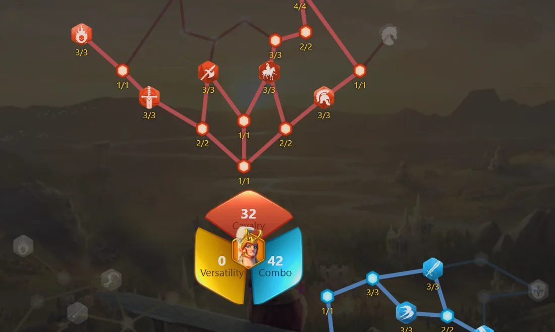 The talent tree maker with a full 74 point build